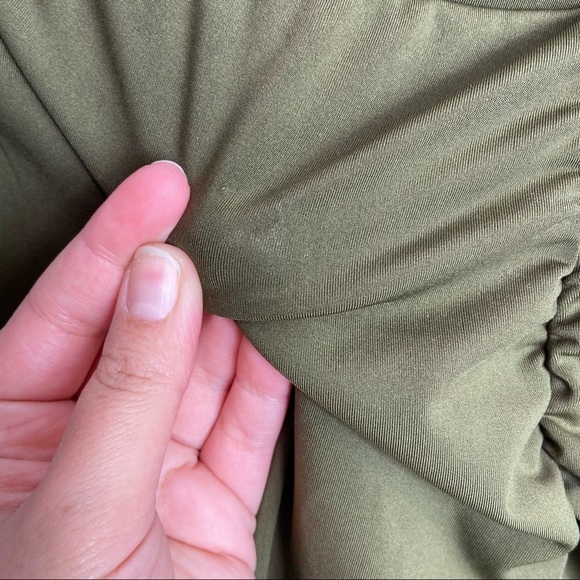 Green scrunchy butt womens‎ size large - Picture 5 of 8